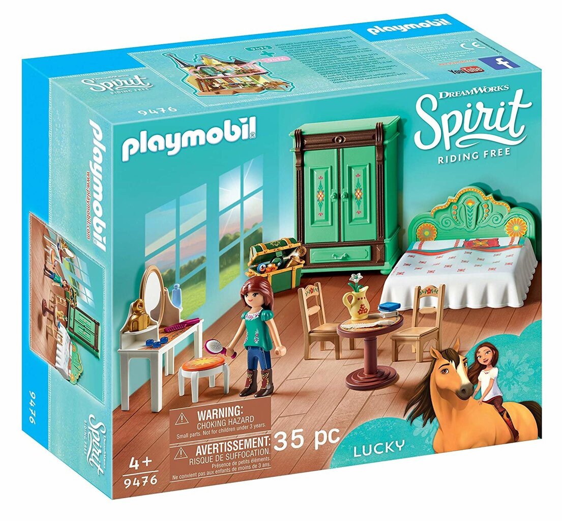 Setti hahmoja Spirit 9476 Makuuhuoneen Lucky hinta ja tiedot | LEGOT ja rakennuslelut | hobbyhall.fi