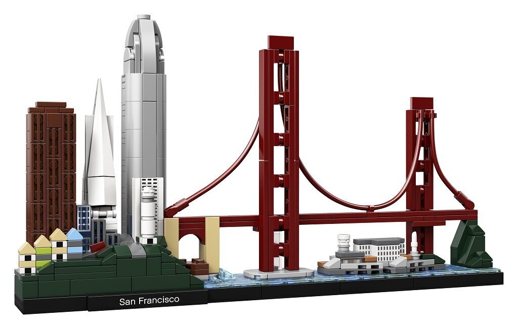 21043 LEGO® Architecture San Francisco hinta ja tiedot | LEGOT ja rakennuslelut | hobbyhall.fi