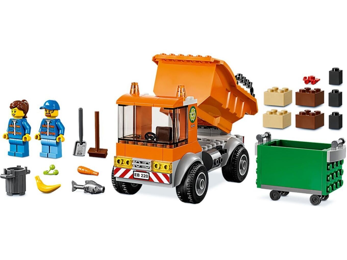 60220 LEGO® City Roska-auto hinta ja tiedot | LEGOT ja rakennuslelut | hobbyhall.fi