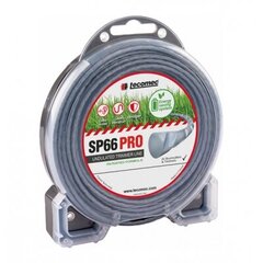 Trimmerin siima Tecomec® SP66PRO Ø 2,4 mm x 87 m hinta ja tiedot | Puutarhatyökalujen tarvikkeet | hobbyhall.fi