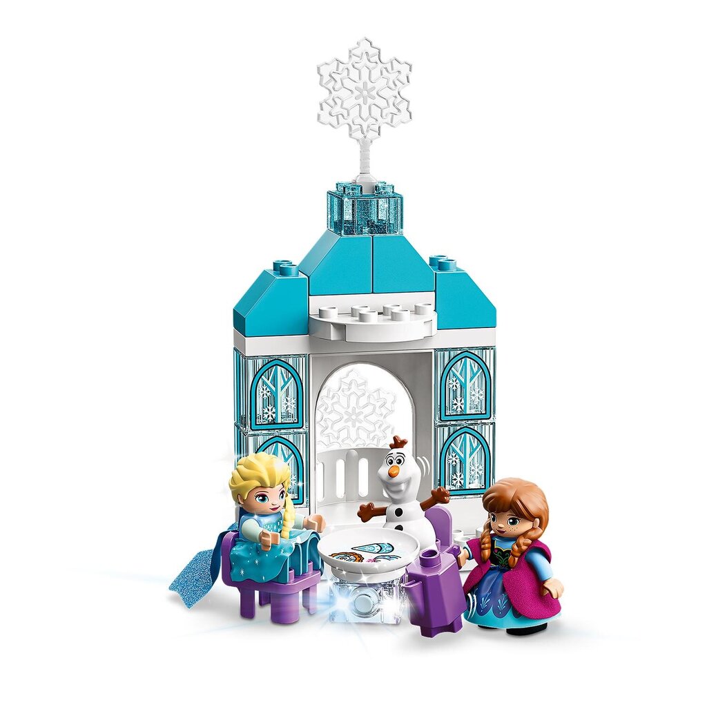 10899 LEGO® DUPLO Frozen-jäälinna hinta ja tiedot | LEGOT ja rakennuslelut | hobbyhall.fi