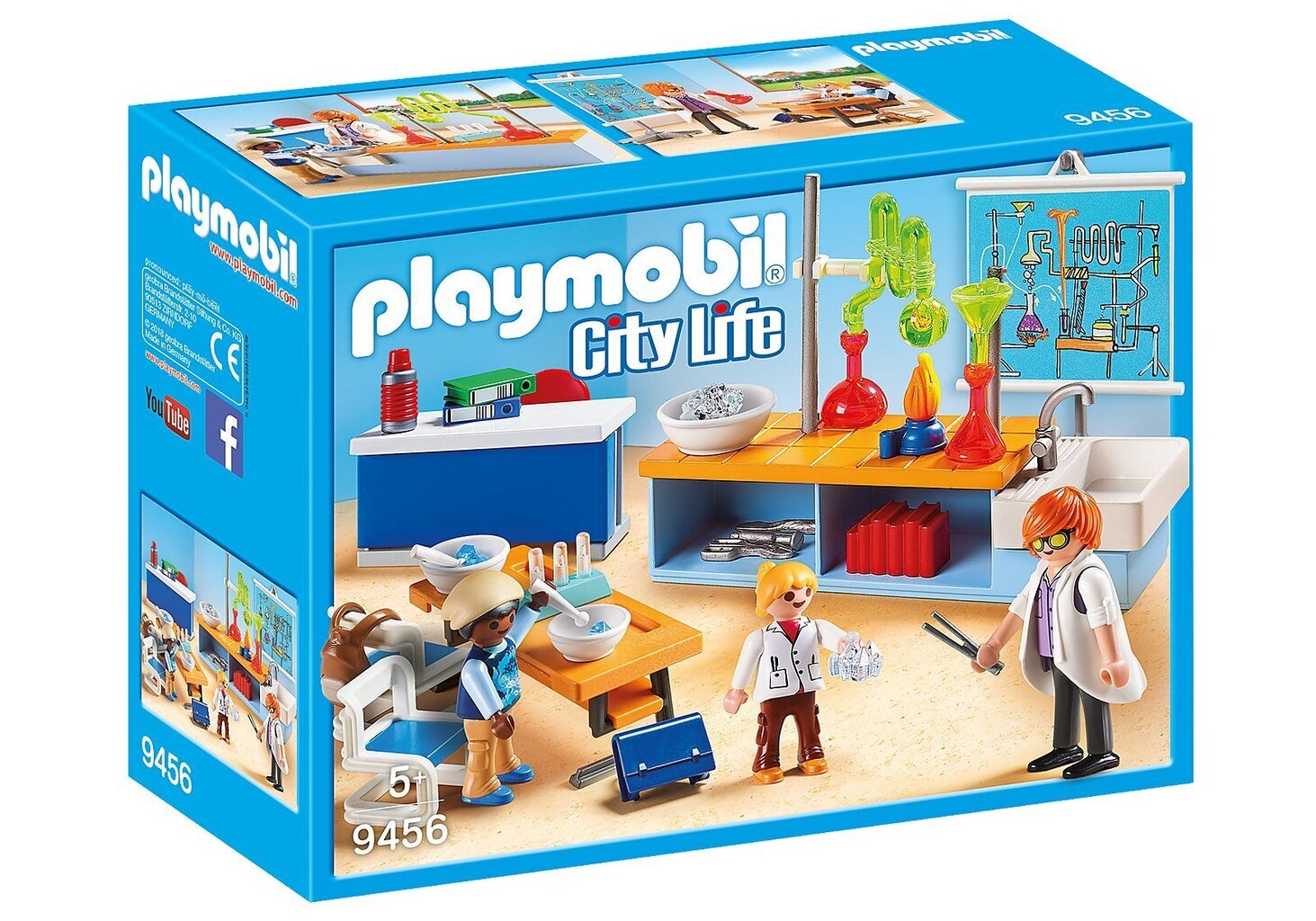 Playmobil® City Life - kemian luokka (9456) hinta ja tiedot | LEGOT ja rakennuslelut | hobbyhall.fi