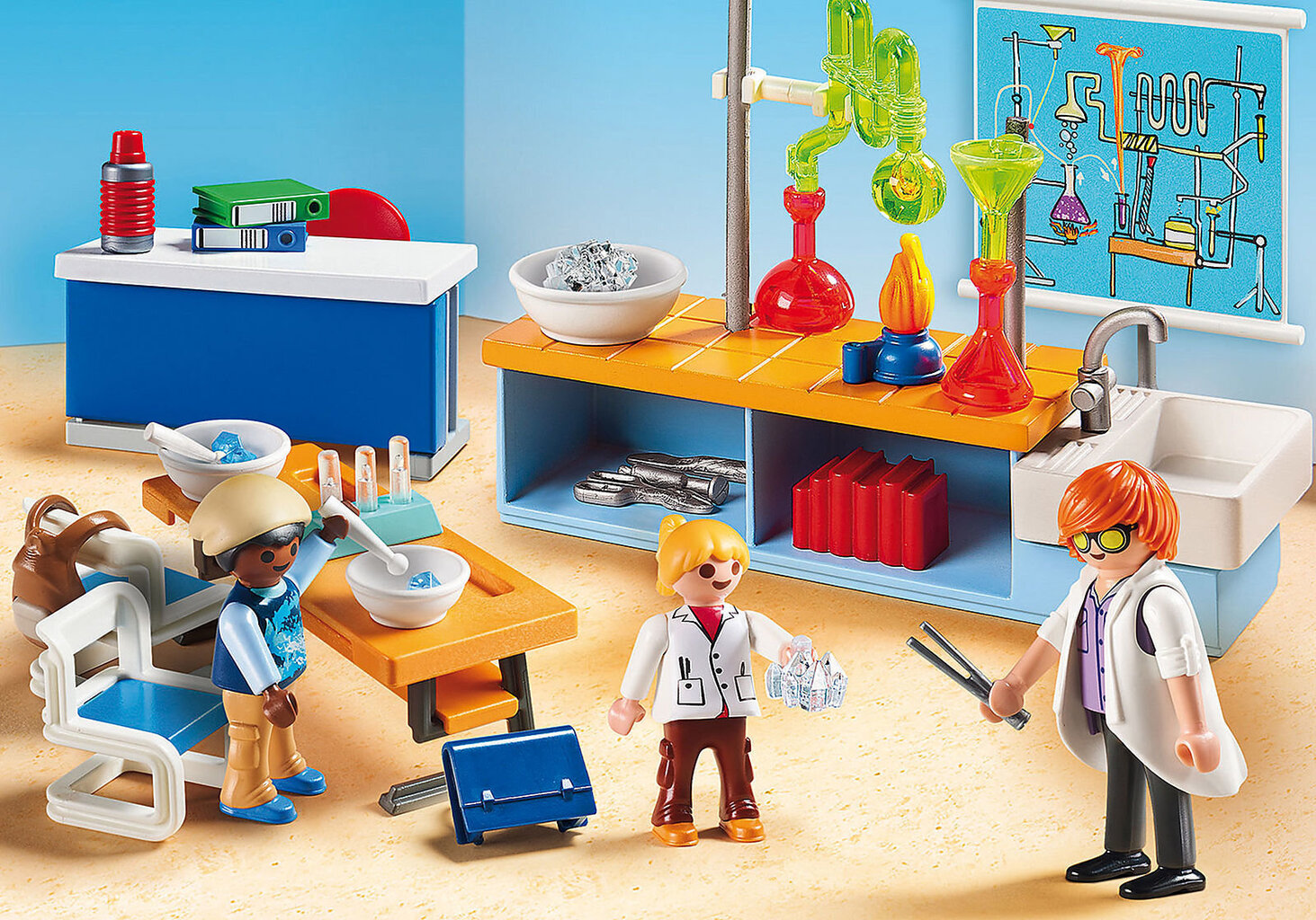 Playmobil® City Life - kemian luokka (9456) hinta ja tiedot | LEGOT ja rakennuslelut | hobbyhall.fi