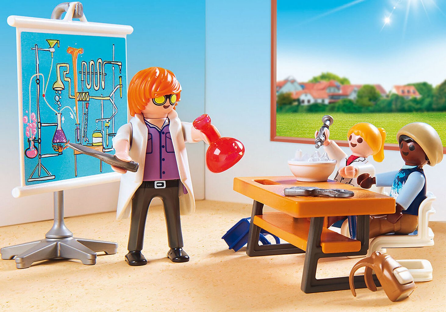 Playmobil® City Life - kemian luokka (9456) hinta ja tiedot | LEGOT ja rakennuslelut | hobbyhall.fi