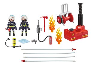 9468 PLAYMOBIL® City Action, Palomiehet vesiletkun kanssa hinta ja tiedot | LEGOT ja rakennuslelut | hobbyhall.fi