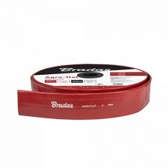 Vesiletku Bradas AGRO-FLAT PVC, W.P.8 / B.P.24 Bar, 2"- 50m, Red hinta ja tiedot | Puutarhaletkut, kastelukannut ja muut kastelutarvikkeet | hobbyhall.fi