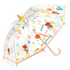 Lasten sateenvarjo (yli 3-vuotiaille) - Kissat, DJECO DD04728 hinta ja tiedot | Djeco Lasten vaatteet ja jalkineet | hobbyhall.fi