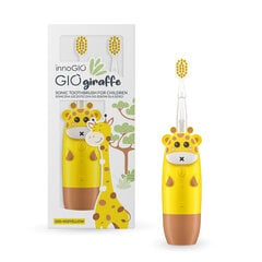 InnoGIO GIOGiraffe, GIO450, keltainen hinta ja tiedot | Sähköhammasharjat | hobbyhall.fi