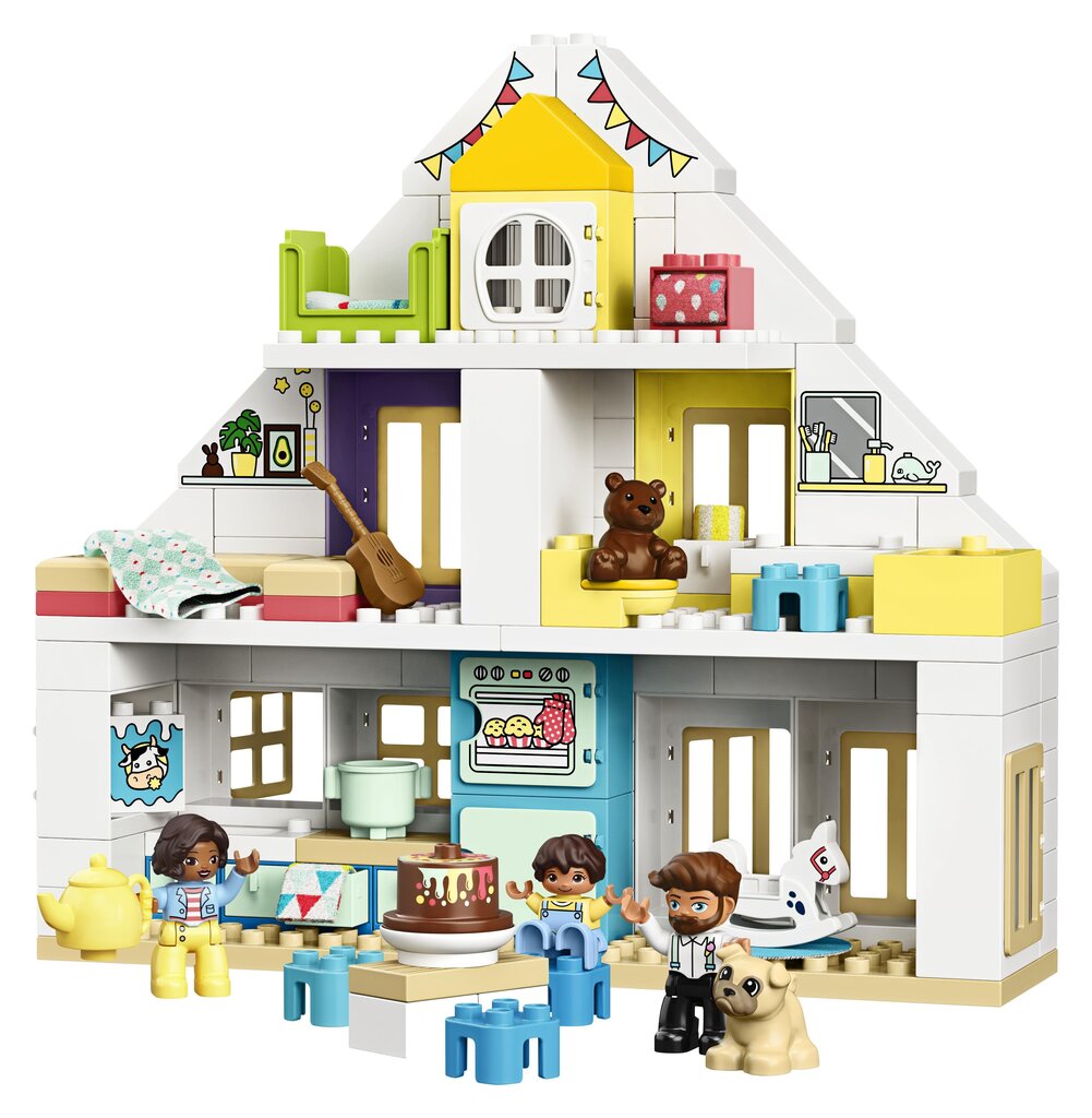 10929 LEGO® DUPLO Moduulileikkimökki hinta ja tiedot | LEGOT ja rakennuslelut | hobbyhall.fi