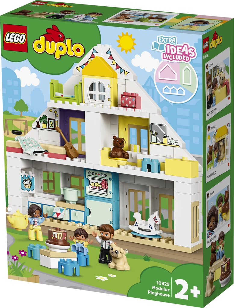 10929 LEGO® DUPLO Moduulileikkimökki hinta ja tiedot | LEGOT ja rakennuslelut | hobbyhall.fi