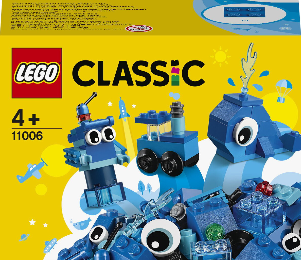 11006 LEGO® Classic siniset palikat hinta ja tiedot | LEGOT ja rakennuslelut | hobbyhall.fi