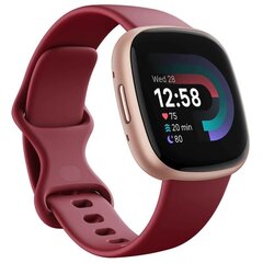 Fitbit Versa 4 NFC Beet Juice/Copper Rose FB523RGRD hinta ja tiedot | Fitbit Puhelimet, älylaitteet ja kamerat | hobbyhall.fi