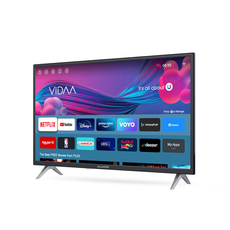 Allview HD Ready Smart TV 32iPlay6000-H hinta ja tiedot | Televisiot | hobbyhall.fi