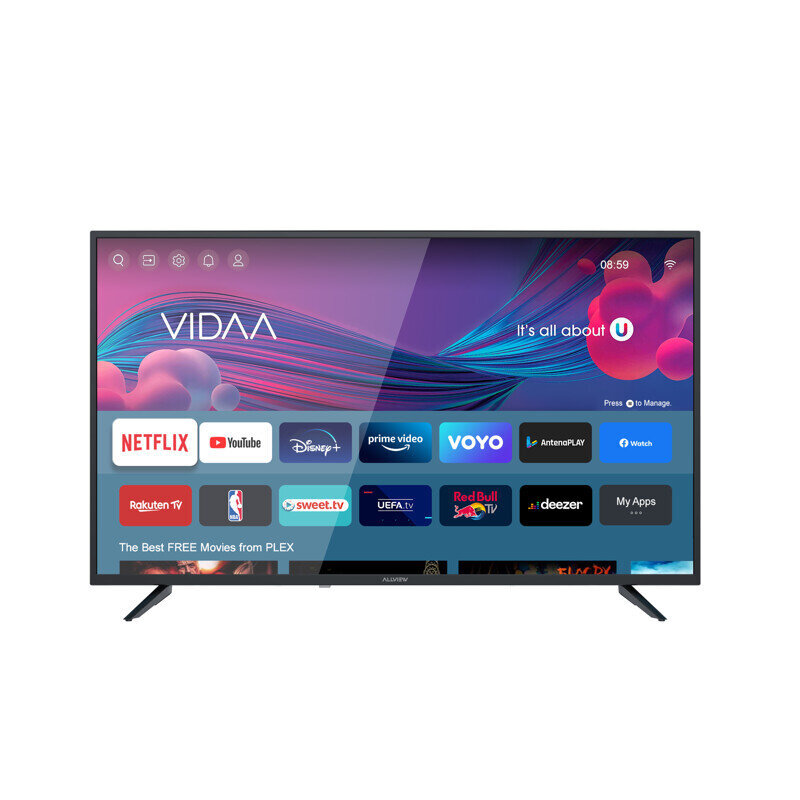 Allview Full HD Smart TV 43iPlay6000-F hinta ja tiedot | Televisiot | hobbyhall.fi