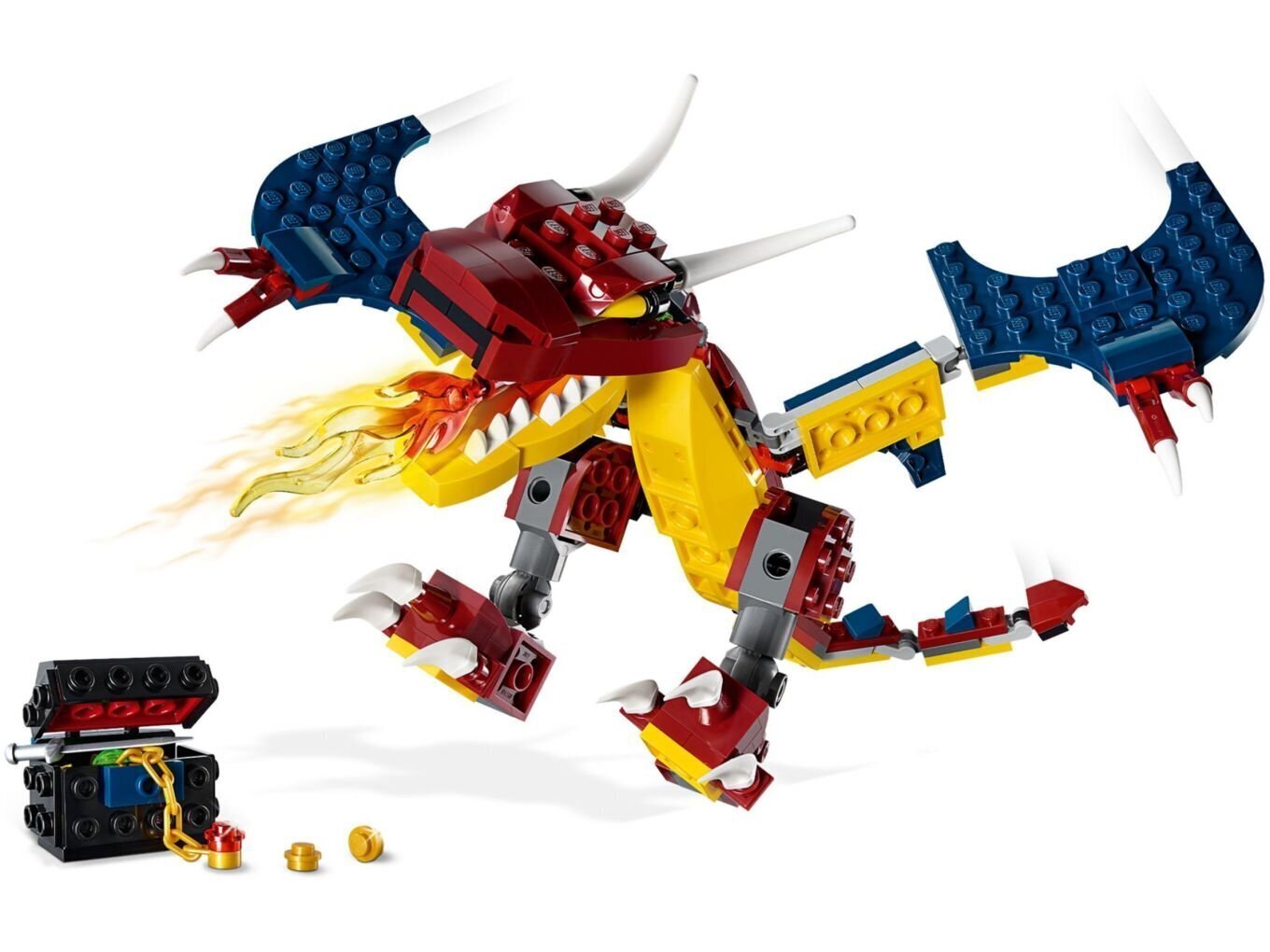 31102 LEGO® Tulilohikäärme hinta ja tiedot | LEGOT ja rakennuslelut | hobbyhall.fi