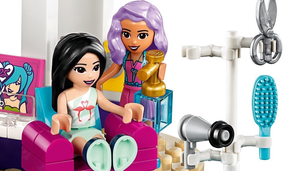 41391 LEGO® Friends Heartlake Cityn kampaamo hinta ja tiedot | LEGOT ja rakennuslelut | hobbyhall.fi