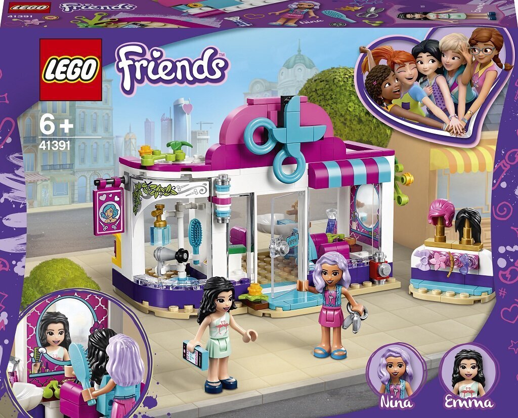 41391 LEGO® Friends Heartlake Cityn kampaamo hinta ja tiedot | LEGOT ja rakennuslelut | hobbyhall.fi