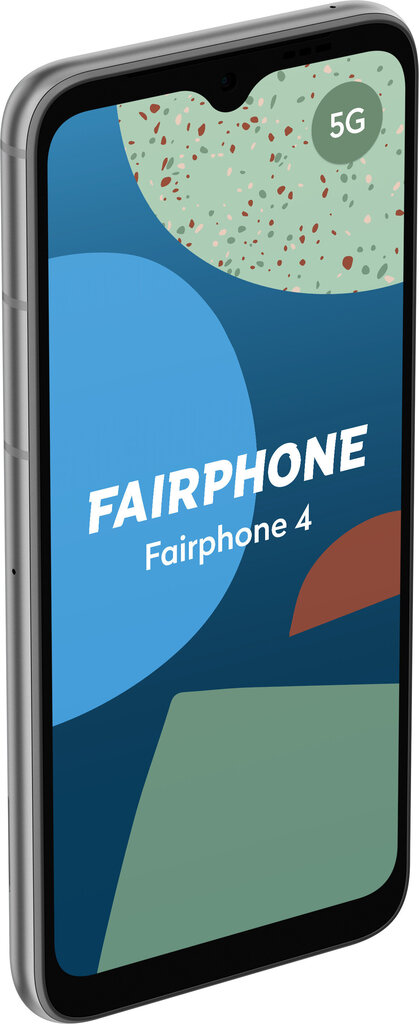 Fairphone 4 5G 6/128GB Grey F4FPHN-1DG-EU1 hinta ja tiedot | Matkapuhelimet | hobbyhall.fi