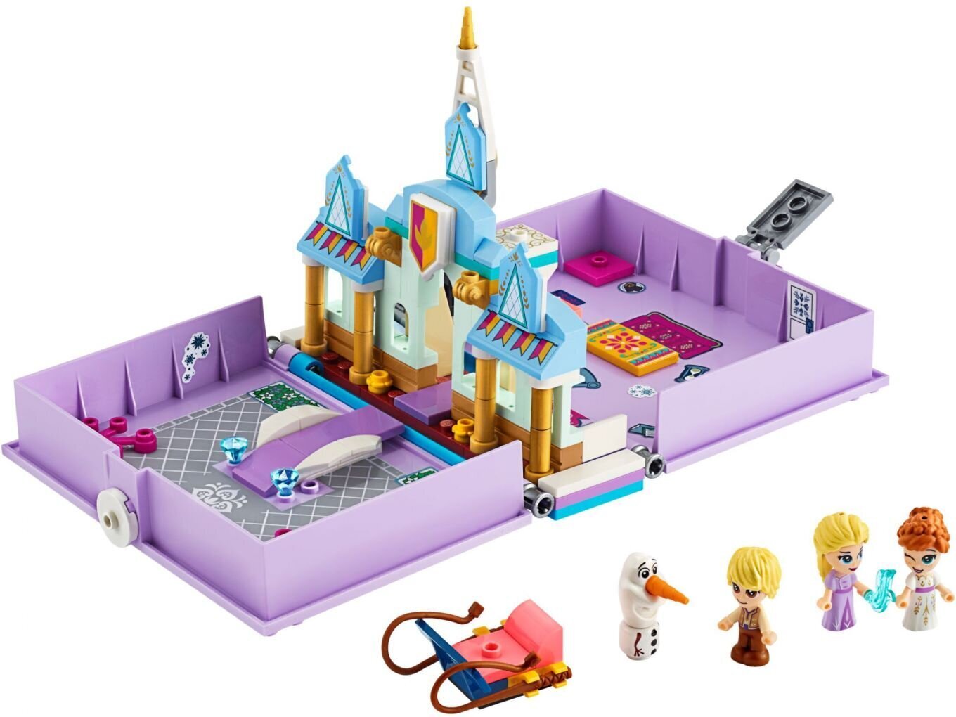 43175 LEGO® Disney Frozen Annan ja Elsan seikkailut hinta ja tiedot | LEGOT ja rakennuslelut | hobbyhall.fi