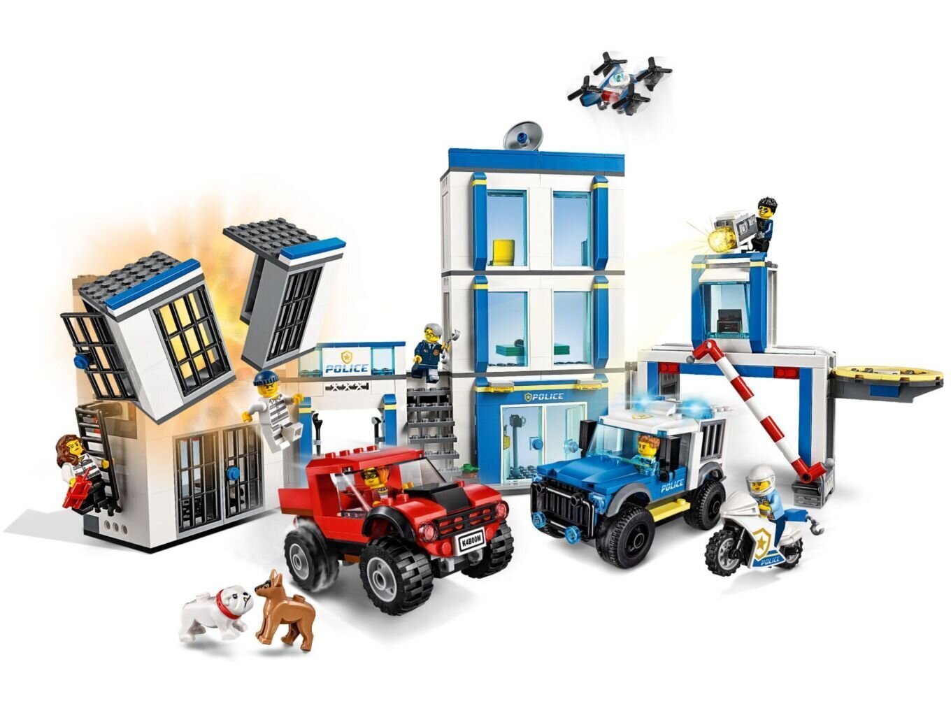 60246 LEGO® City Poliisiasema hinta ja tiedot | LEGOT ja rakennuslelut | hobbyhall.fi