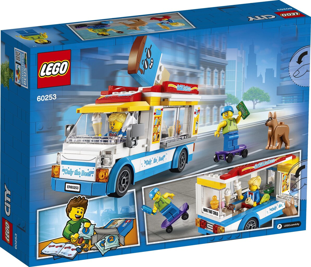 60253 LEGO® City Jäätelöauto hinta ja tiedot | LEGOT ja rakennuslelut | hobbyhall.fi