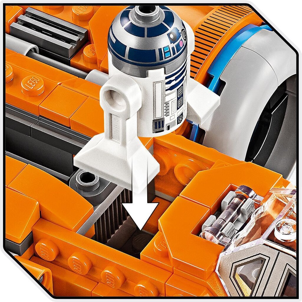 75273 LEGO® Star Wars Poe Dameronin X-siipinen hävittäjä hinta ja tiedot | LEGOT ja rakennuslelut | hobbyhall.fi