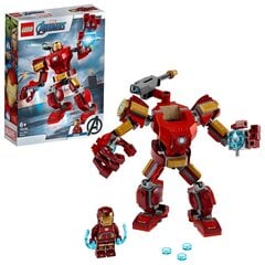 76140 LEGO® Marvel Avengers Iron Man -robotti hinta ja tiedot | LEGOT ja rakennuslelut | hobbyhall.fi