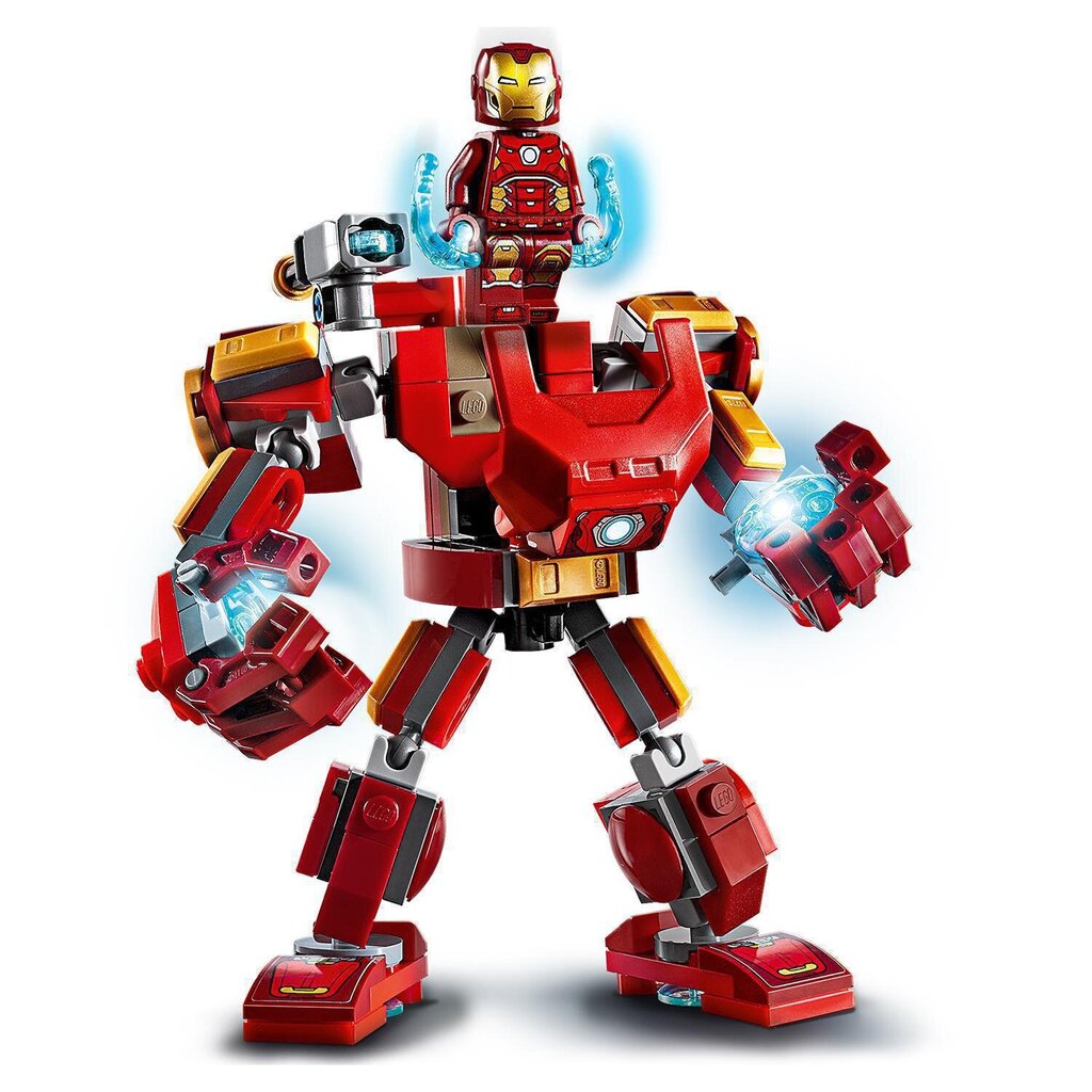 76140 LEGO® Marvel Avengers Iron Man -robotti hinta ja tiedot | LEGOT ja rakennuslelut | hobbyhall.fi