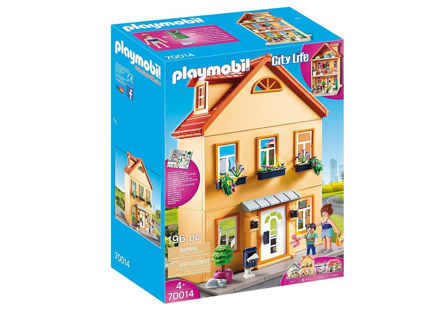 Talo 70014 PLAYMOBIL® City Life hinta ja tiedot | LEGOT ja rakennuslelut | hobbyhall.fi