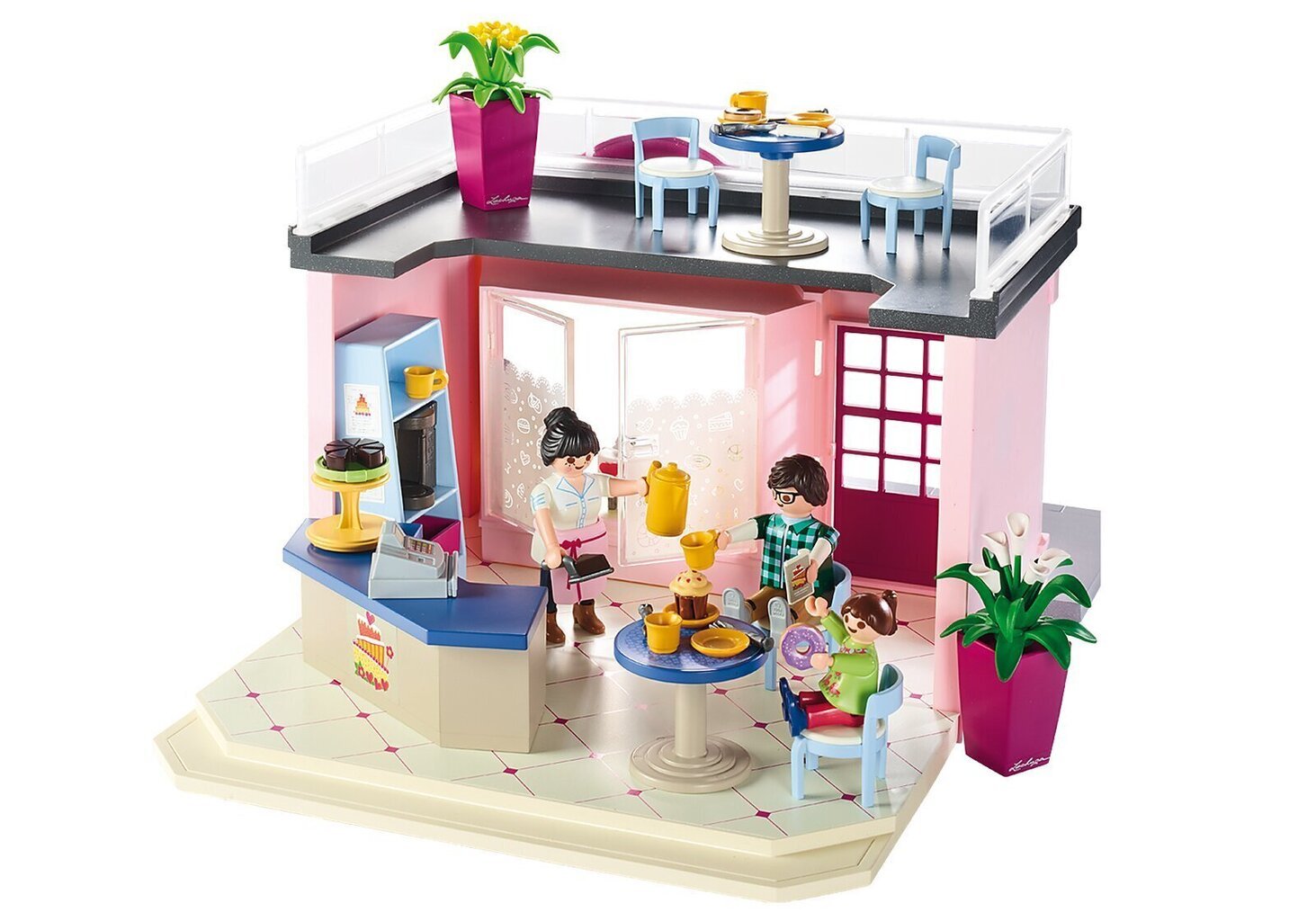 Cafe 70015 PLAYMOBIL® City Life hinta ja tiedot | LEGOT ja rakennuslelut | hobbyhall.fi