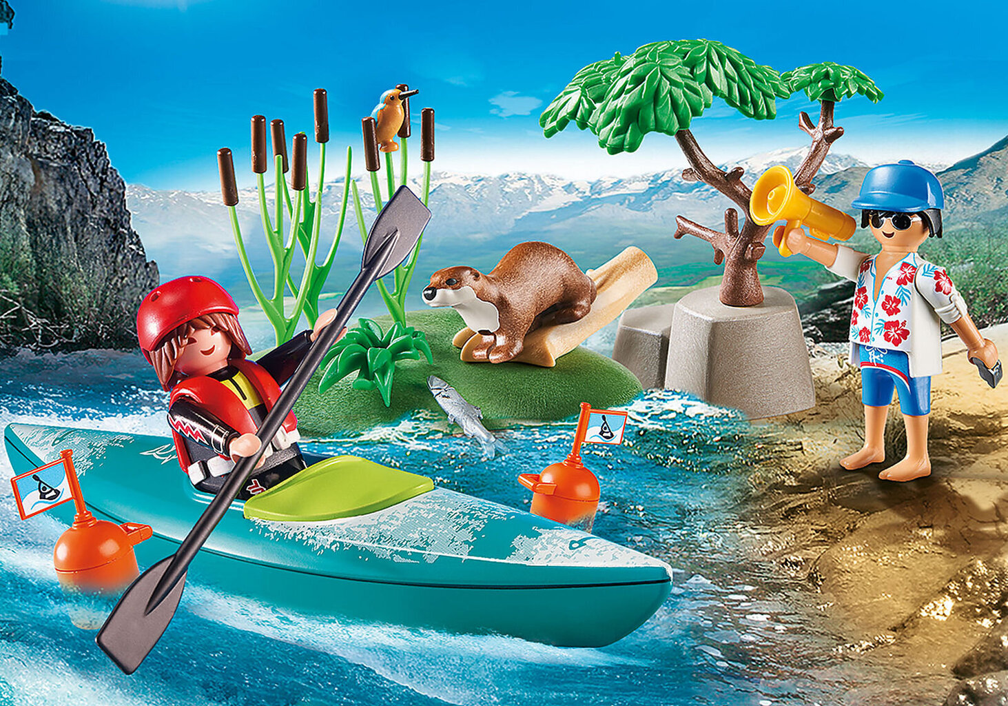 Seikkailukajakki puistossa 70035 PLAYMOBIL® Starter Pack hinta ja tiedot | LEGOT ja rakennuslelut | hobbyhall.fi