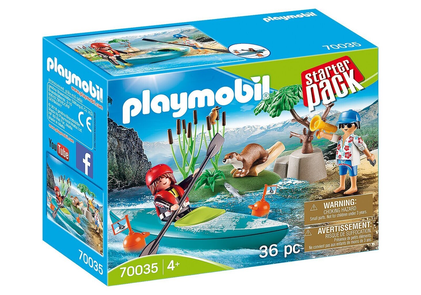 Seikkailukajakki puistossa 70035 PLAYMOBIL® Starter Pack hinta ja tiedot | LEGOT ja rakennuslelut | hobbyhall.fi