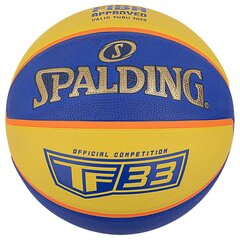 Koripallo Spalding TF33 virallinen 3x3, FIBA, 6 koko hinta ja tiedot | Koripallot | hobbyhall.fi