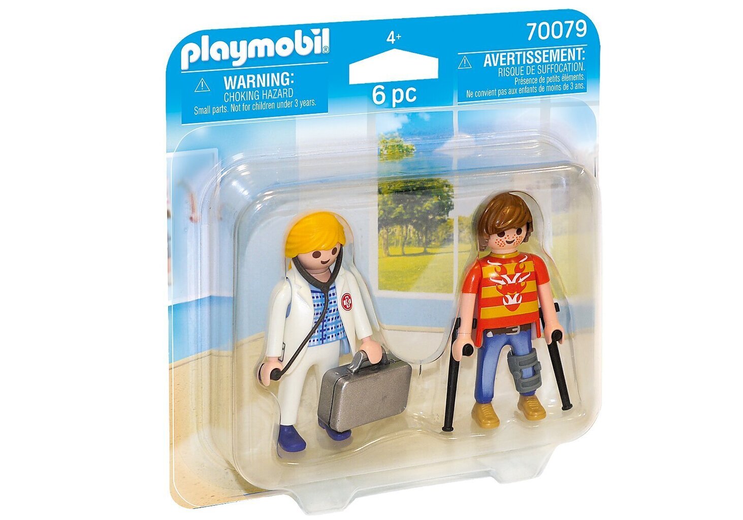 Lääkäri ja potilas 70079 PLAYMOBIL® DuoPack hinta ja tiedot | LEGOT ja rakennuslelut | hobbyhall.fi