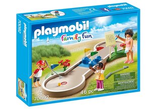 Minigolf 70092 PLAYMOBIL® Family Fun hinta ja tiedot | LEGOT ja rakennuslelut | hobbyhall.fi