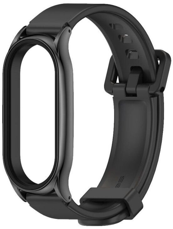 Tech-Protect kellohihna IconBand Pro Xiaomi Mi Band 5/6/7, musta hinta ja tiedot | Älykellojen ja aktiivisuusrannekkeiden lisätarvikkeet | hobbyhall.fi