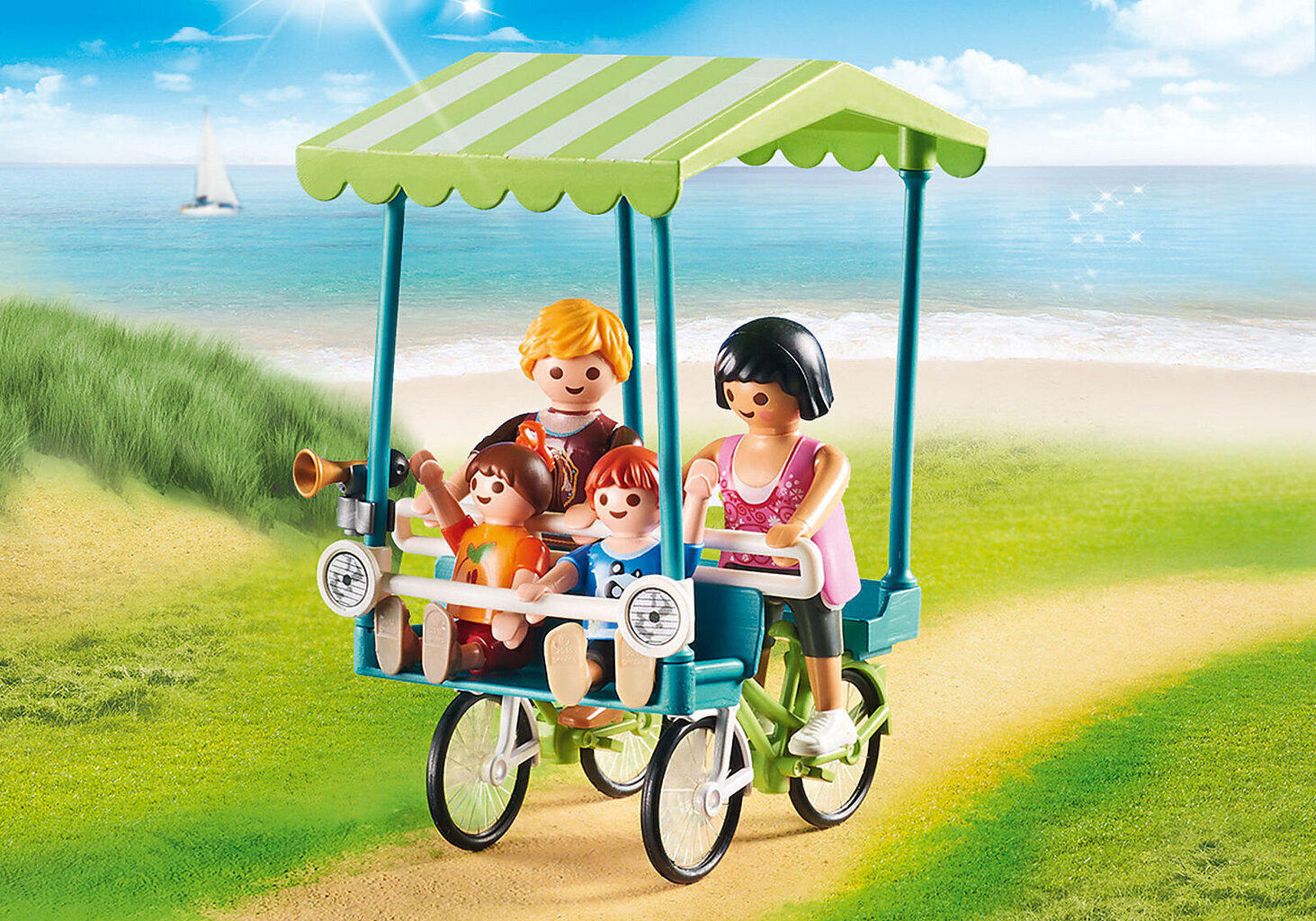 Perhepyörä 70093 PLAYMOBIL® Family Fun hinta ja tiedot | LEGOT ja rakennuslelut | hobbyhall.fi