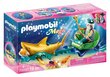 Playmobil® Magic - Meren kuningas hain vaunulla (70097) hinta ja tiedot | LEGOT ja rakennuslelut | hobbyhall.fi