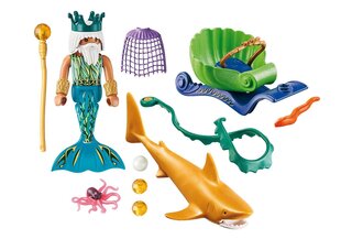 Playmobil® Magic - Meren kuningas hain vaunulla (70097) hinta ja tiedot | LEGOT ja rakennuslelut | hobbyhall.fi