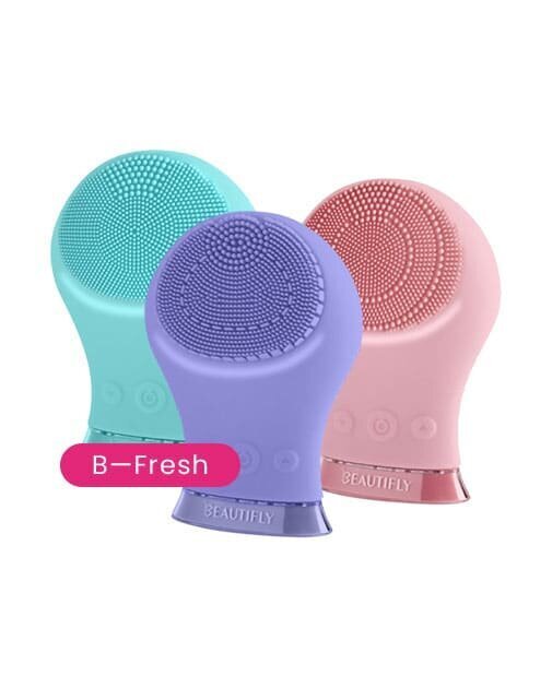 Beautifly B-Fresh, kasvojen puhdistusharja, pinkki hinta ja tiedot | Kasvojenhoitolaitteet | hobbyhall.fi