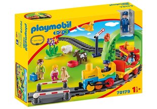 70179 PLAYMOBIL® 1.2.3, Ensimmäinen junasarjani hinta ja tiedot | LEGOT ja rakennuslelut | hobbyhall.fi