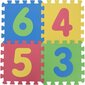 Leikkimatto-palapeli Numerot, 31x31 cm, 9 palaa hinta ja tiedot | Leikkimatot | hobbyhall.fi