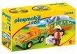 Rong 70182 PLAYMOBIL® 1.2.3., Eläintarha hinta ja tiedot | LEGOT ja rakennuslelut | hobbyhall.fi