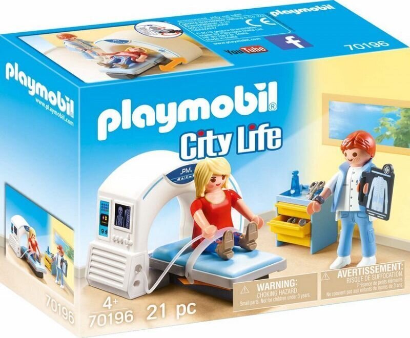 70196 PLAYMOBIL® City Life Radiologin toimisto hinta ja tiedot | LEGOT ja rakennuslelut | hobbyhall.fi