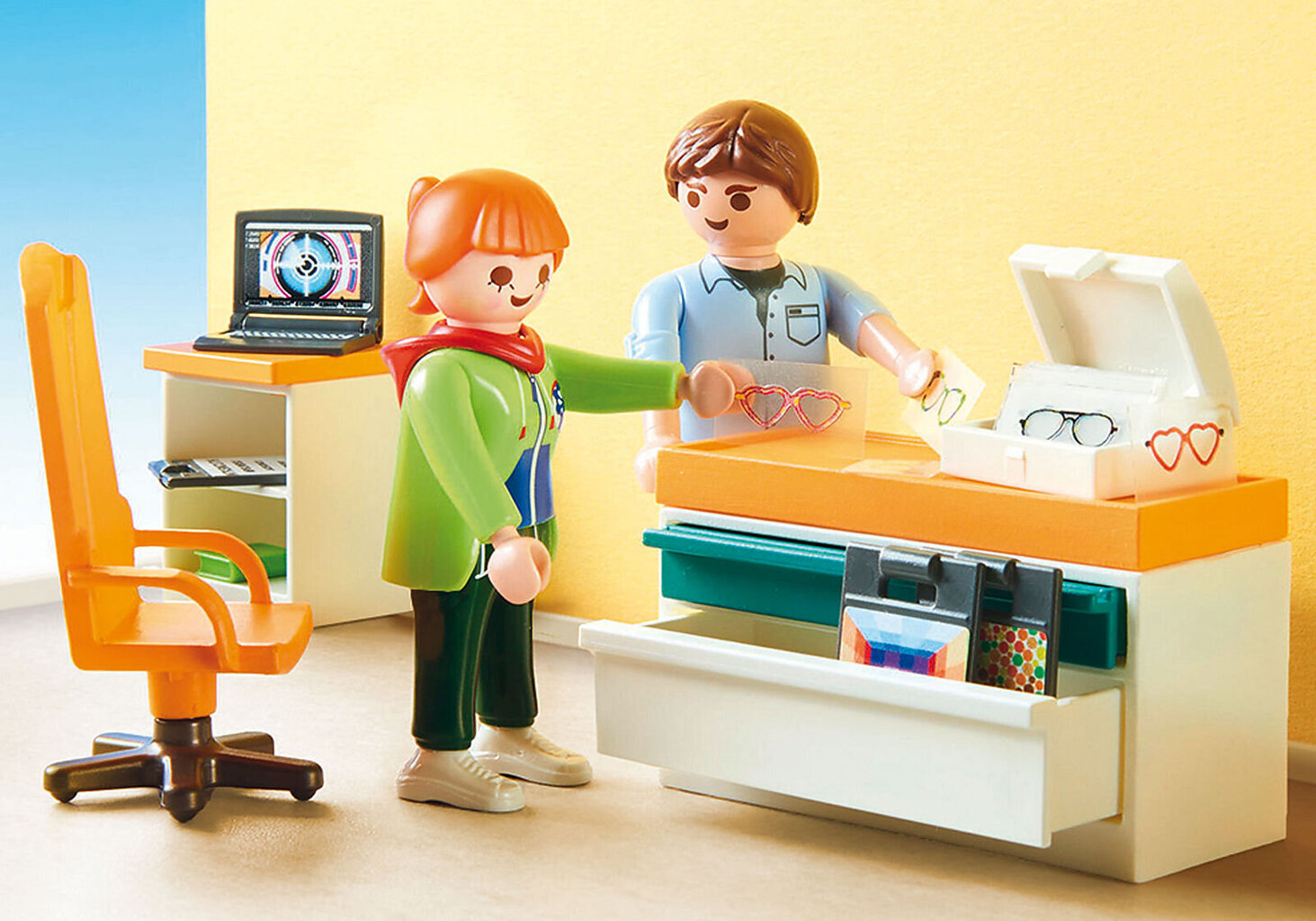 Playmobil® City Life - silmälääkäri (70197) hinta ja tiedot | LEGOT ja rakennuslelut | hobbyhall.fi