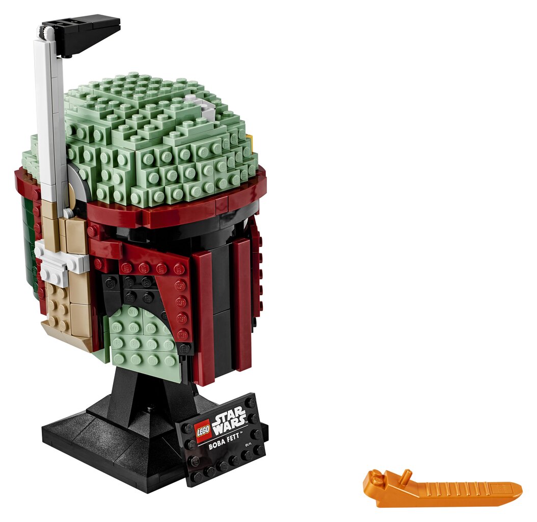 75277 LEGO® Star Wars Boba Fett -kypärä hinta ja tiedot | LEGOT ja rakennuslelut | hobbyhall.fi