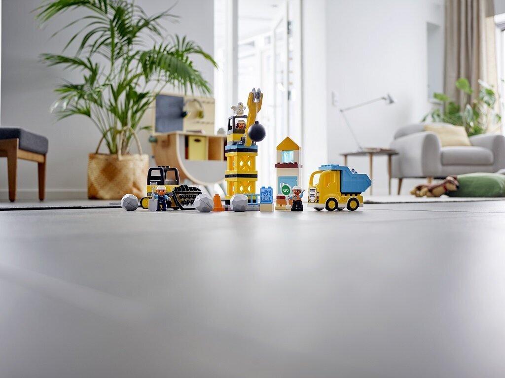 10932 LEGO® DUPLO Purkutyömaa hinta ja tiedot | LEGOT ja rakennuslelut | hobbyhall.fi