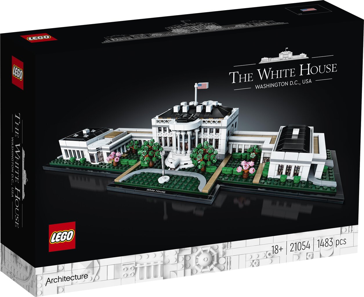 21054 LEGO® Architecture, Valkoinen talo hinta ja tiedot | LEGOT ja rakennuslelut | hobbyhall.fi