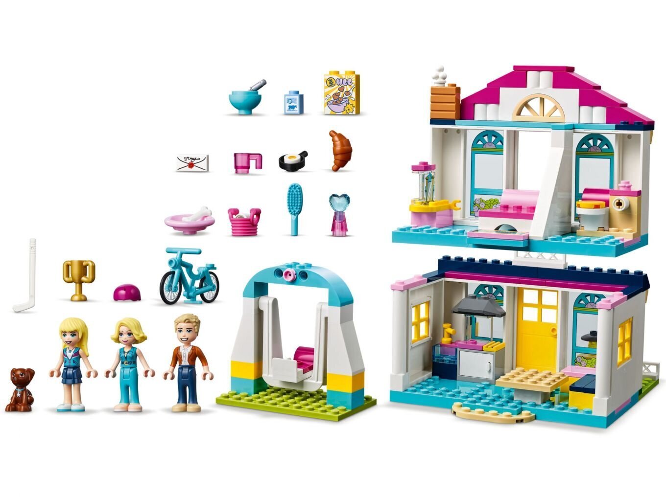 41398 LEGO® Friends 4+ Stephanien talo hinta ja tiedot | LEGOT ja rakennuslelut | hobbyhall.fi