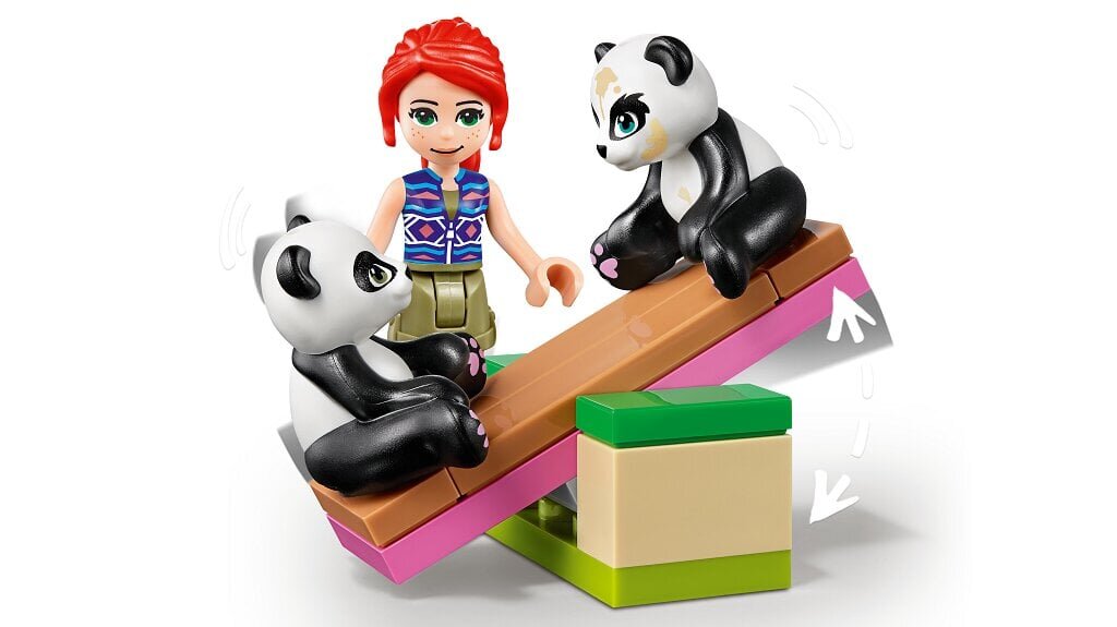 41422 LEGO® Friends Panda viidakossa hinta ja tiedot | LEGOT ja rakennuslelut | hobbyhall.fi